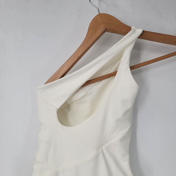 Summersalt Sidestroke One Piece Swimsuit Women's Size 0 White Ruched Minimalist - Picture 14 of 16